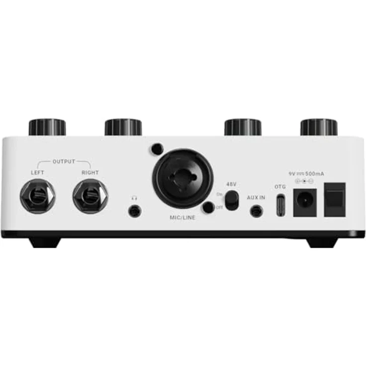 Audota AVE100 Vocal-Prozessor, Multieffekte für Gesang & Streaming, mit Hall, Delay, Tonhöhenkorrektur und USB-Audio-Interface – Bild 5