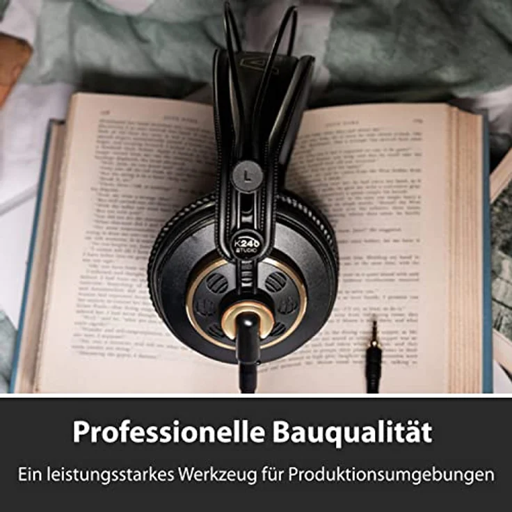 AKG K240 STUDIO Professioneller, halboffener Over-Ear-Kopfhörer – Bild 6