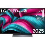 LG OLED48C5ELB, 48 Zoll 4K OLED evo AI TV mit α9 Gen8 Prozessor, Dolby Vision, Dolby Atmos, 120Hz (VRR bis 144Hz), webOS 25