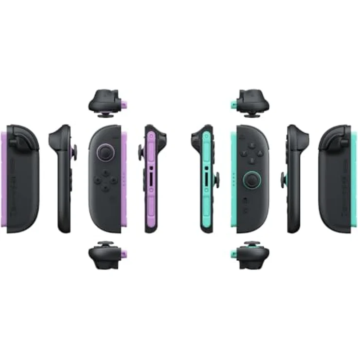 Nintendo Joy-Con 2 Controller Set, 2er Set in Hellviolett/Hellgrün, mit Bewegungssteuerung und HD-Vibration – Bild 10