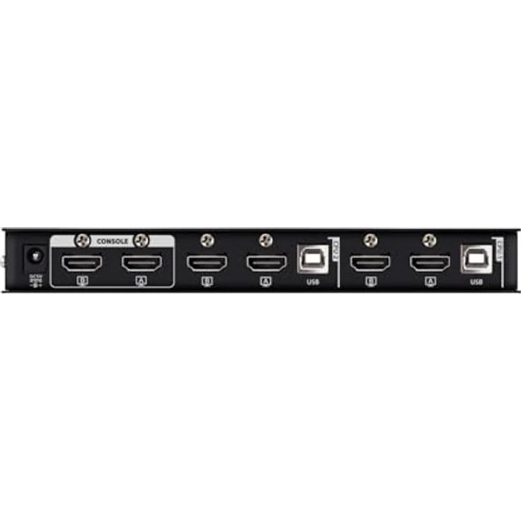 ATEN CS742H 2 Port USB 4K HDMI Dual Display KVM Switch, multiplattformfähig, firmware-updatefähig, Power-on Detection – Bild 2