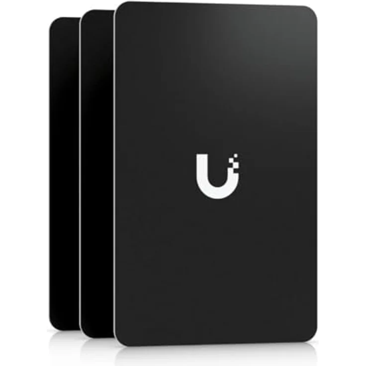 Ubiquiti UA-CARD-B-10, UniFi Access Card 10er Pack, 13.56 MHz passiv, schwarz – Bild 1