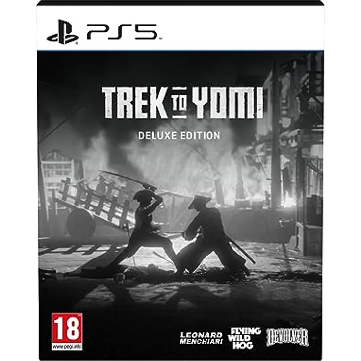 Devolver Digital Trek To Yomi: Deluxe Edition – PS5, inklusive Artbook und Soundtrack-CD, stylisches Samurai-Kampfsystem, mythisches Geschichtenerzählen