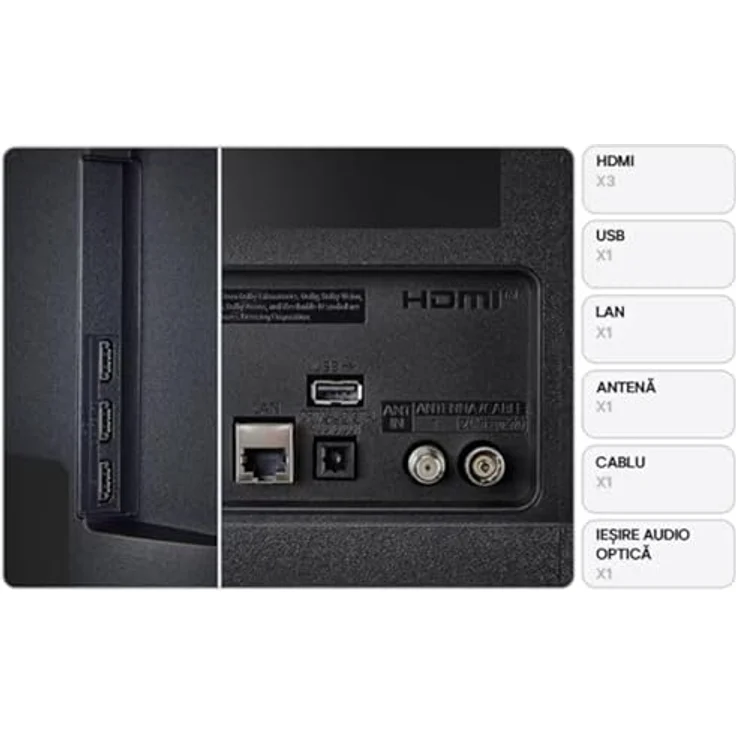 LG 50QNED70A6A, 50 Zoll QNED TV mit UHD 4K, Dynamic QNED Color, AI Bildprozessor und Smart Funktionen – Bild 4