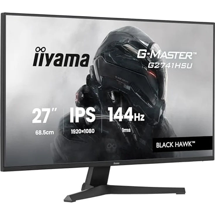 iiyama G2741HSU-B1-27, 27 Zoll Full HD IPS Monitor, 144Hz, 1x HDMI, 1x DP – Bild 1