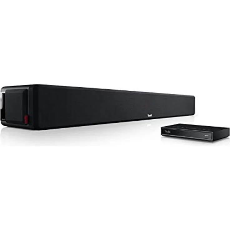 Teufel CINEBAR Ultima Streaming - Soundbar mit Streamer, WLAN-Netzwerkplayer, Kabellos, Integriertes Subwoofer System, Multiroom Funktion - Schwarz – Bild 1