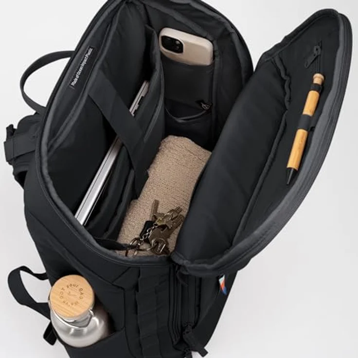 GOT BAG Pro Pack Reiserucksack, 53 cm mit Laptopfach, schwarz, 100% Polyester – Bild 4