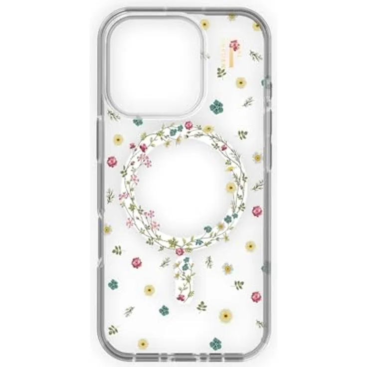 IDEAL OF SWEDEN Clear Case Printed MagSafe Handyhülle mit Blumenmuster - Rundumschutz bis zu 1,82 Metern_RESERVED_WORDS_FIXED-6 Fuß, MagSafe-kompatibel