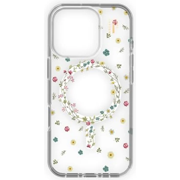 IDEAL OF SWEDEN Clear Case Printed MagSafe Handyhülle mit Blumenmuster - Rundumschutz bis zu 1,82 Metern_RESERVED_WORDS_FIXED-6 Fuß, MagSafe-kompatibel – Bild 1
