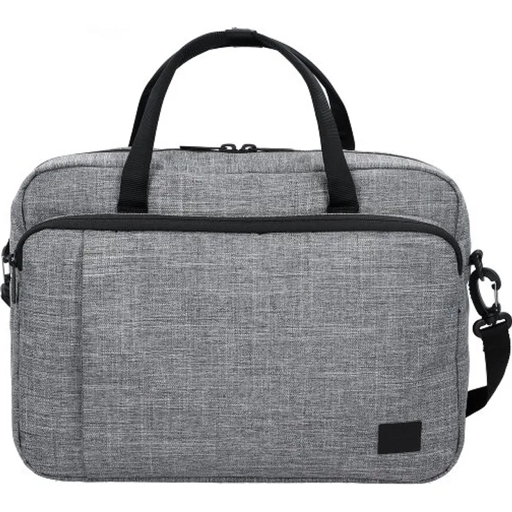 Herschel Gibson Aktentasche 39.5 cm, Laptopfach, grau, 100% Polyester