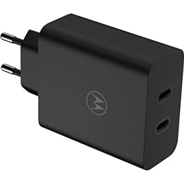 Motorola TurboPower 125W Duo Charger Universal Schwarz AC Schnellladung Drinnen – Bild 2