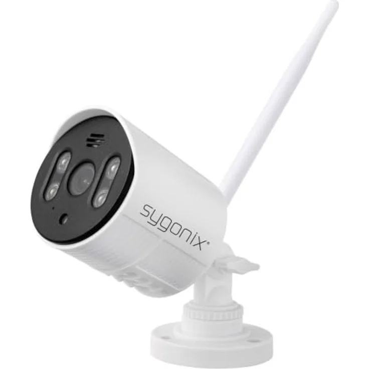 Sygonix SY-7187100 Funk-Überwachungskamera-Set, 4-Kanal mit 1 wetterfester Kamera, 720p, 2-Wege-Sprechfunktion, integrierter Akku, App-Steuerung – Bild 4