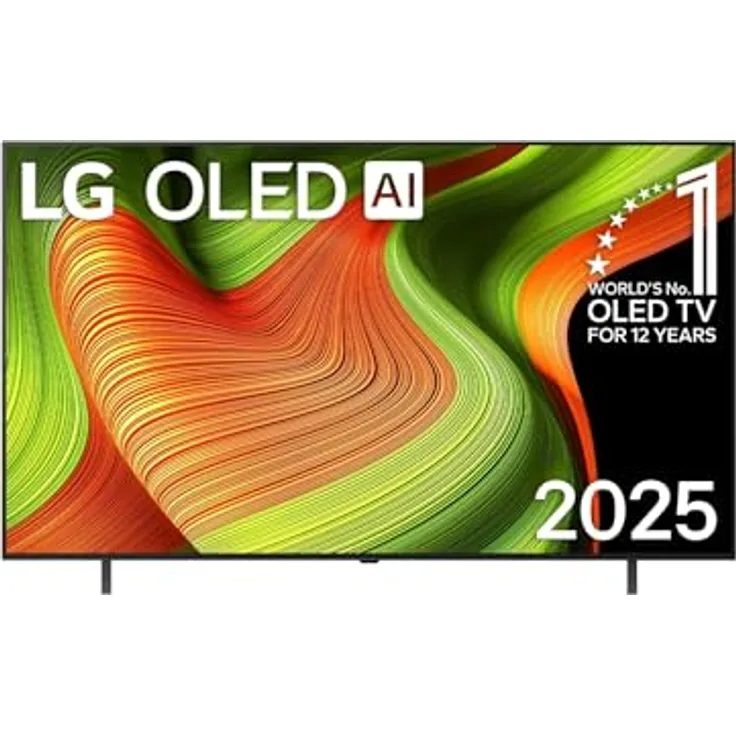 LG OLED65B59LA, 65 Zoll 4K OLED AI TV mit α8 Gen2 4K AI Prozessor, webOS 25, 120Hz und Dolby Vision