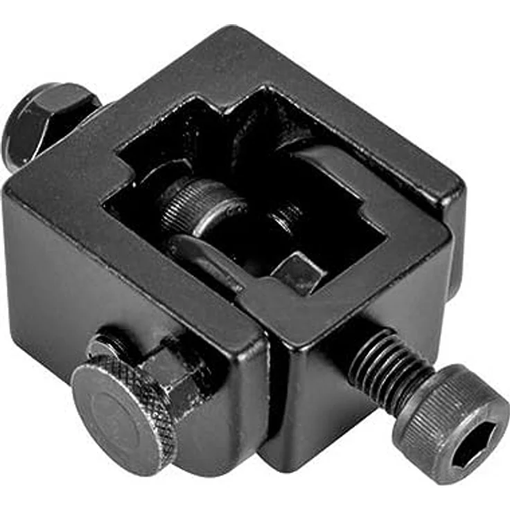 EUROLITE KH-1 Halterung schwarz | Klappbare Halterung für Traversenklammern und -haken