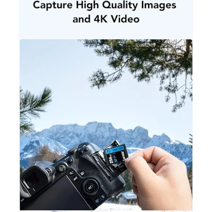 Lexar 800x PRO SD 3.0 Karte, 64GB SDXC UHS-I, bis zu 150 MB/s, V30 U3 C10, für Mittelklasse-DSLR und HD-Camcorder – Bild 3