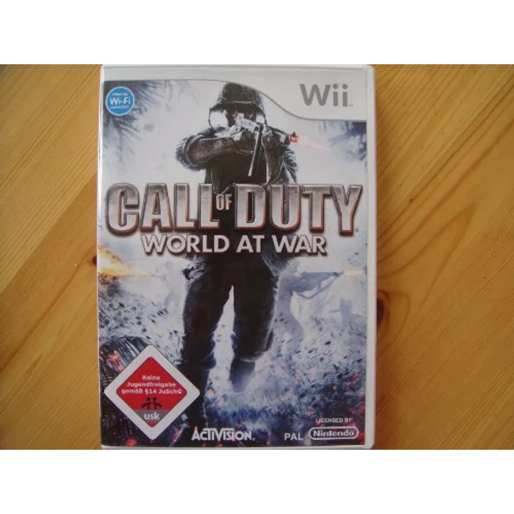 Activision Call of Duty 5 - World at War, Nintendo Wii Game, USK 18 – Bild 1