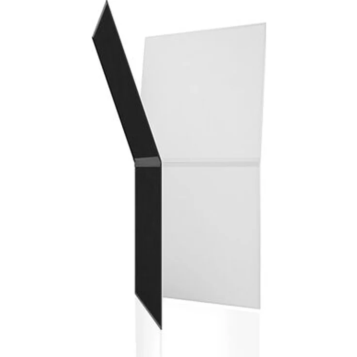 V-Flat World Foldable V-Flat 2.0, Faltbare Fotoplatte mit magnetischem Verschlusssystem, Schwarz / Weiß