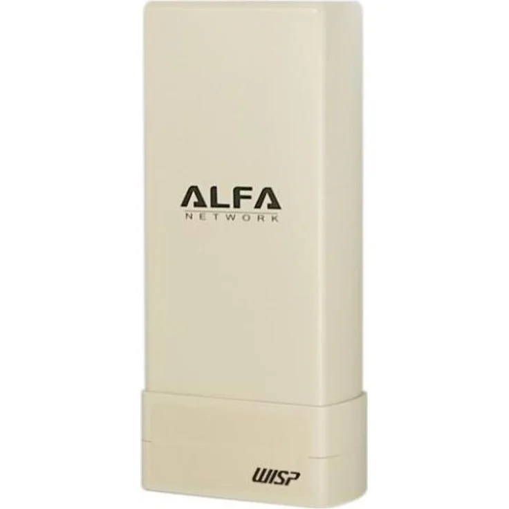 Alfa Network WISP-NSR, 11b/g/n Outdoor CPE, 2.4GHz Access Point mit 9 dBi Antenne und bis zu 150 Mbps