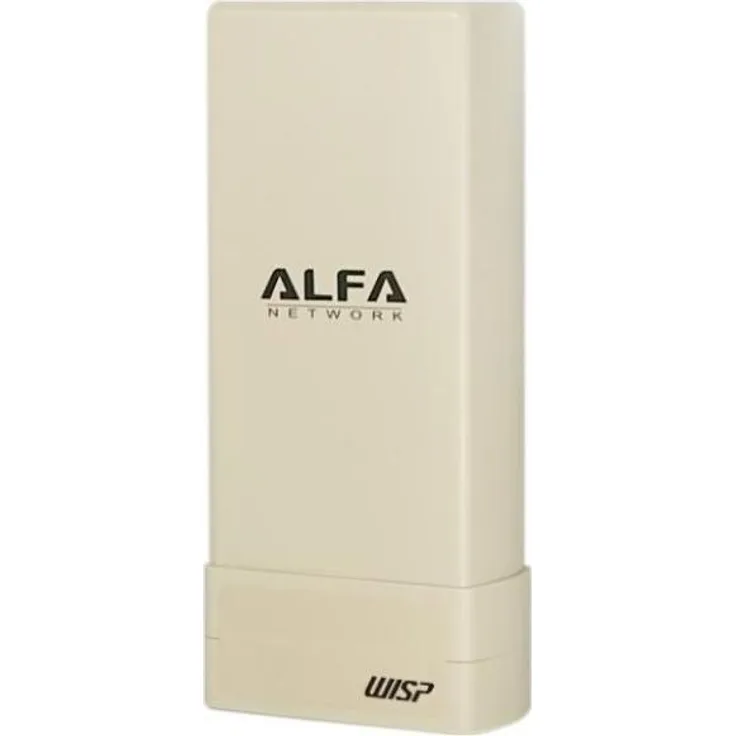 Alfa Network WISP-NSR, 11b/g/n Outdoor CPE, 2.4GHz Access Point mit 9 dBi Antenne und bis zu 150 Mbps