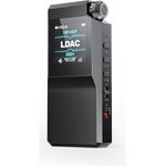 FiiO BTR17, Bluetooth DAC und Kopfhörerverstärker mit 32-Bit-DAC, 10-Band-PEQ, Bluetooth 5.4, Schwarz