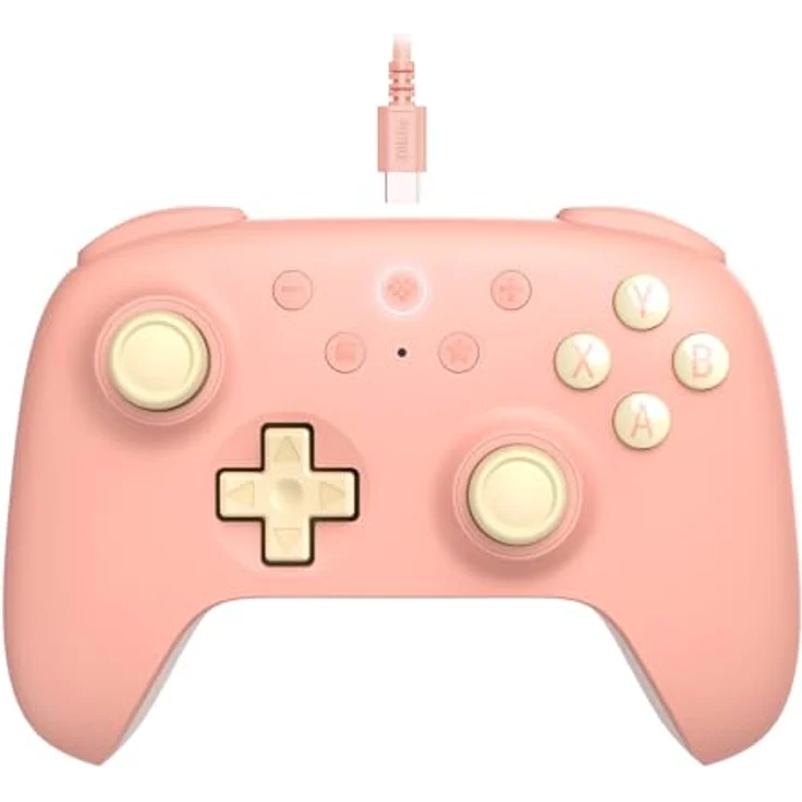 8bitdo Ultimate 2C Wired Gaming Controller für Windows, Android und PC, Rosa - Präzision und Komfort für Gamer – Bild 1