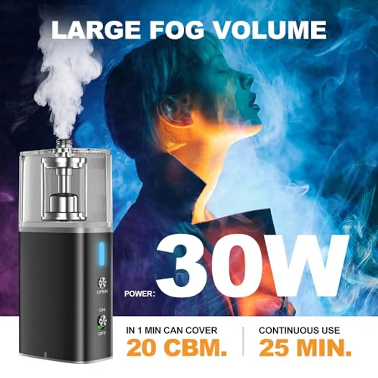 Lensgo Smoke S30, Nebelmaschine mit effektiver Rauchproduktion für Veranstaltungen – Bild 7