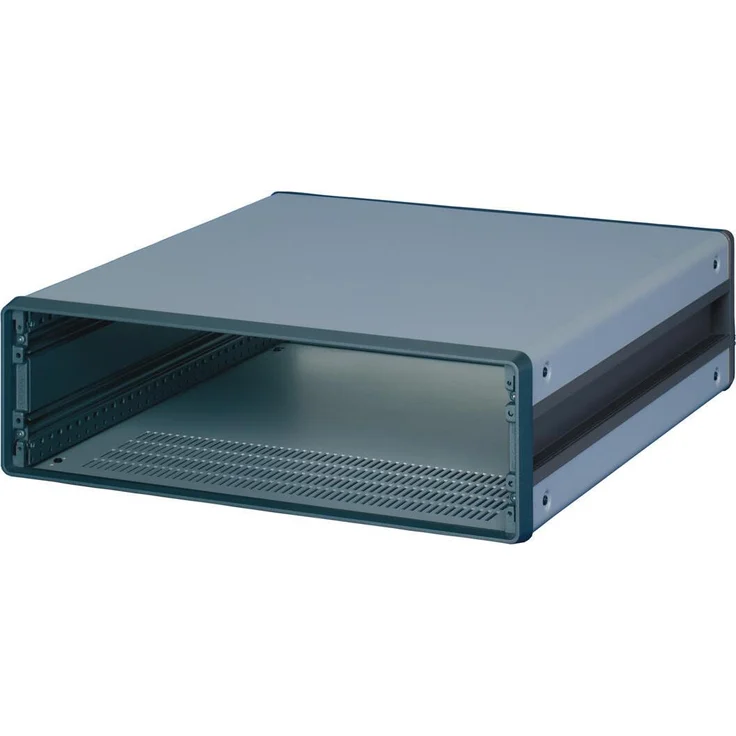 SCHROFF COMPAC PRO Gehäuse 84TE 391T, 3HE für 19-Zoll-Racks mit tiefensymmetrischem Aufbau und integrierter Grifffunktion