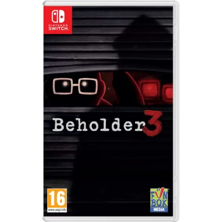 Funbox Media Beholder 3 (Nintendo Switch) Spiel - Totalitärer Staat, Überwachung, politische Fraktionen