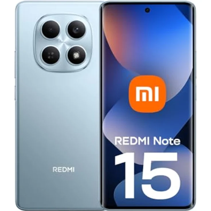 XIAOMI REDMI Note 15, Smartphone mit 128 GB Speicher, Dual SIM, Glacier Blue – Bild 2