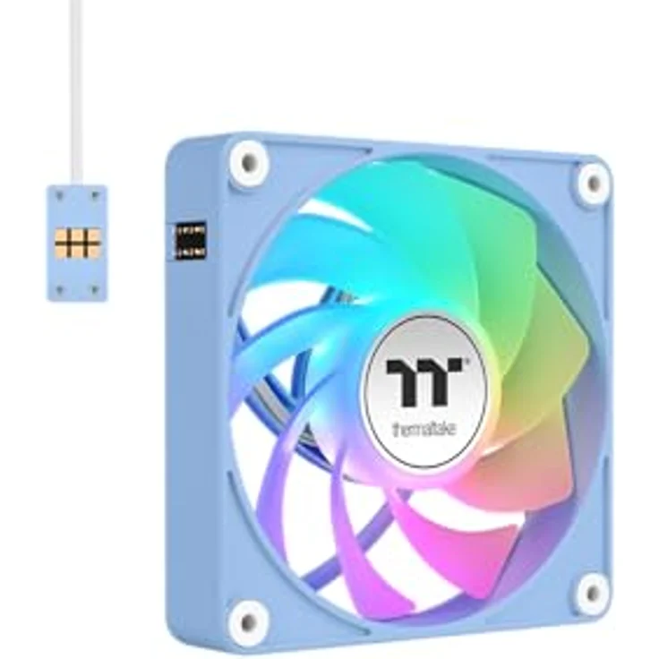 Thermaltake CT120 EX Reverse ARGB Gehäuselüfter | Hydrangea Blue | 3 Fan Pack – Bild 1
