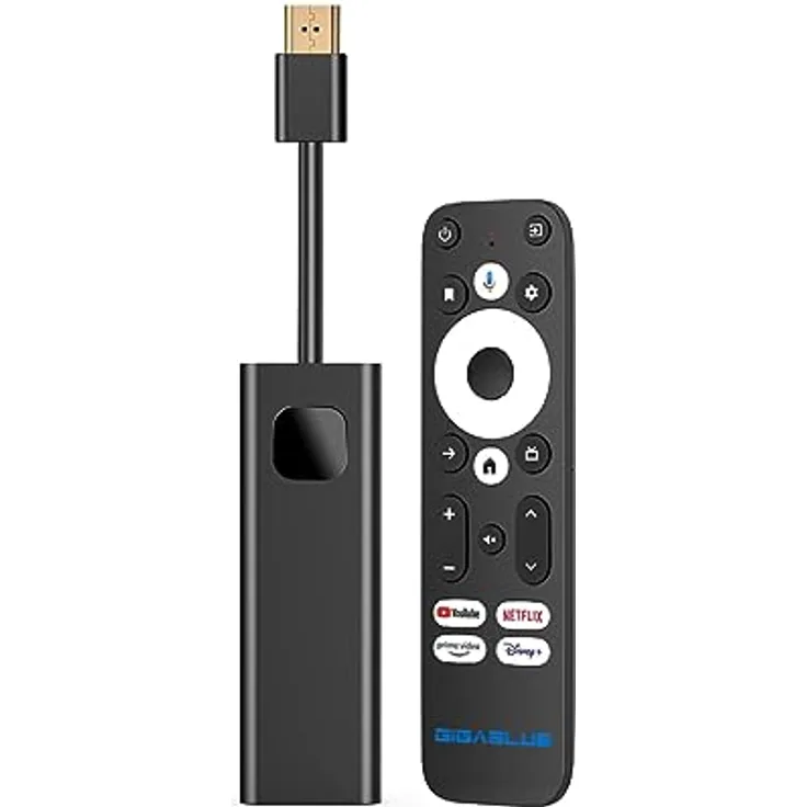 GigaBlue Android11 Giga TV IP Stick 4K PRO HDR60Hz / HDMI2.1 / WiFi6 UHD 4K (Netflix, Prime Video, Disney+, YouTube) Google App Store - Preisvergleich