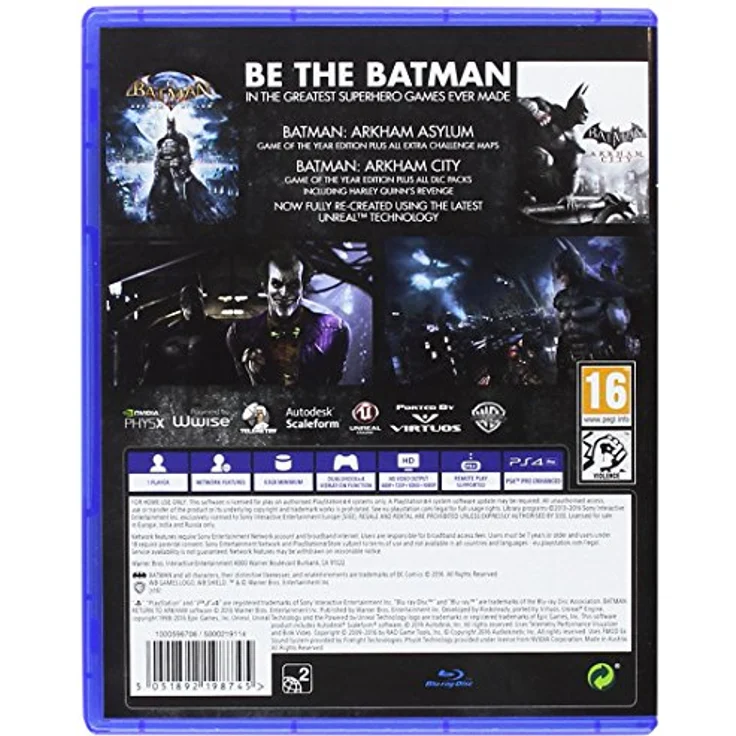 Batman: Return To Arkham (Asylum + Arkham City) PS4 [ - Preisvergleich – Bild 2