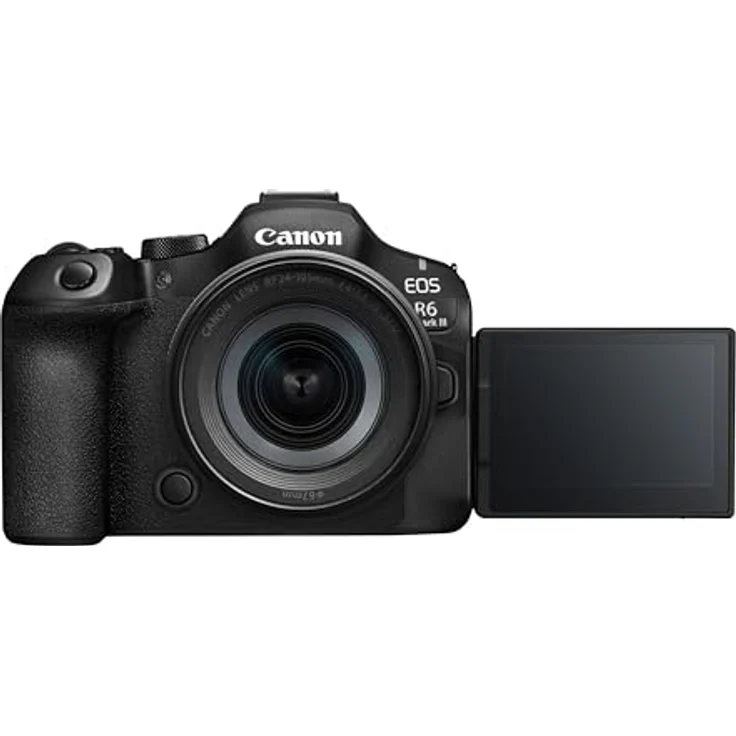 CANON EOS R6 Mark III Kit, spiegellose Systemkamera mit 32,5 MP, 24-105 mm Objektiv, 7,5 cm Touchscreen, WLAN, 8,5 Blendenstufen Stabilisierung – Bild 3