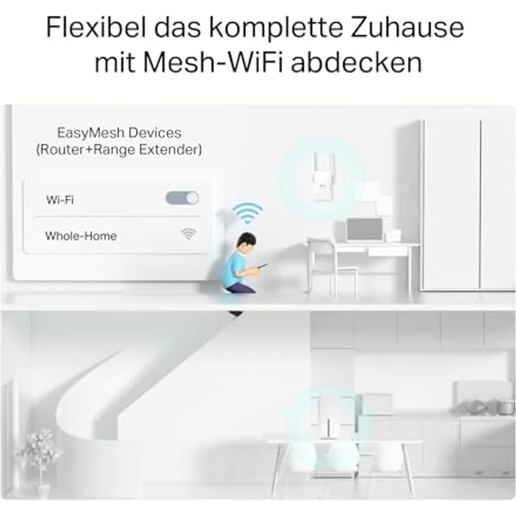 TP-Link Archer NX500, Dualband Gigabit Router mit Wi-Fi 6, bis zu 4,67 Gbit/s, Weiss, EasyMesh-kompatibel, 8 Antennen, 5G/LTE-Backup – Bild 6