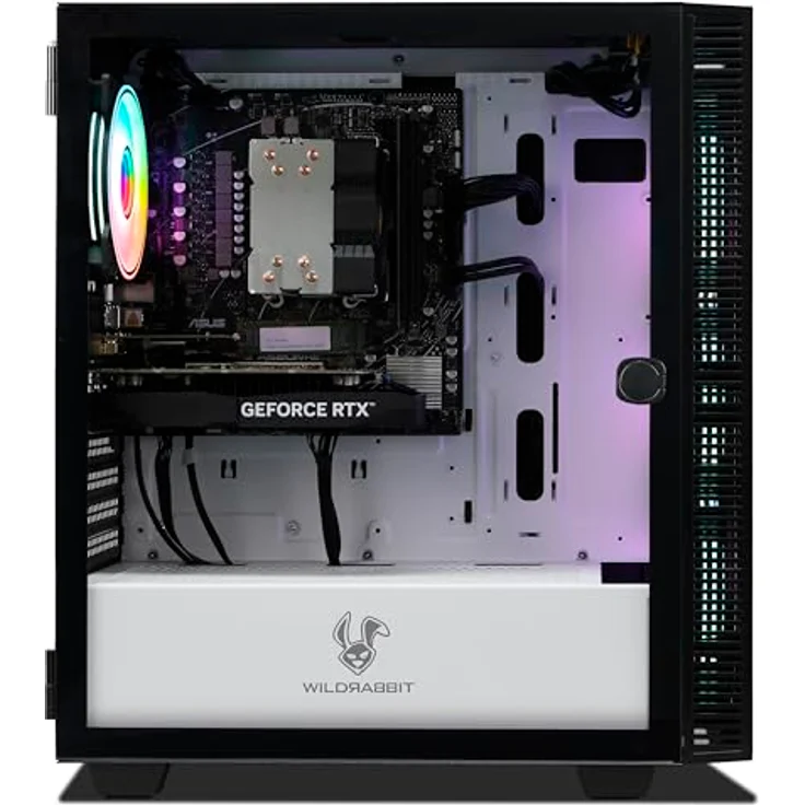 Ankermann Noctis Gaming PC, AMD Ryzen 7 8700F, Nvidia GeForce RTX 3050 6GB, 16GB DDR5 RAM, 1TB NVMe SSD, Windows 11 Pro, WLAN & Bluetooth, MS Office 2024 – Bild 6