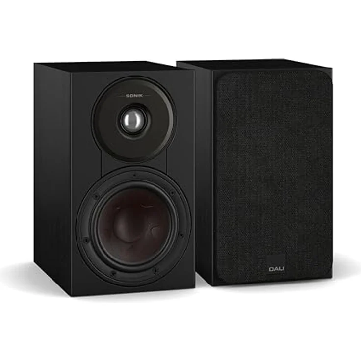 DALI SONIK 1 Kompaktlautsprecher, audiophile Klangqualität mit Clarity Cone™ Technologie, in Schwarz – Bild 1