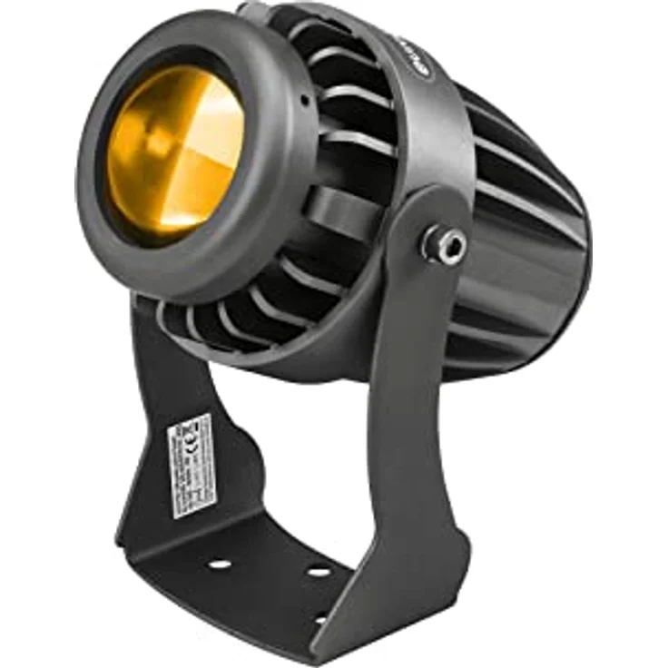 EUROLITE LED IP PST-10W amber Pinspot | Wetterfester Pinspot (IP65) mit kräftiger 10-W-LED – Bild 1