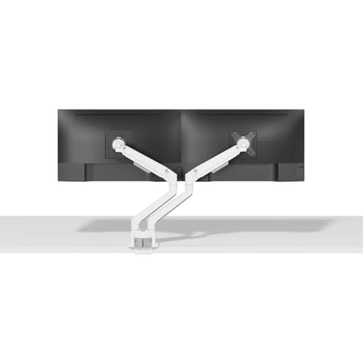 Neomounts Monitor-Tischhalterung 17"-32" für 2TFT weiß Max.9KG – Bild 3