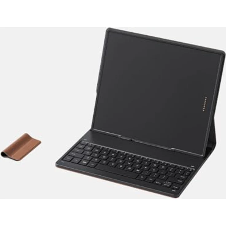 Onyx Tablet Tastatur Cover für Boox Note Air5 C Serien, Braun-Orange, mit Pogo-Pin Anschluss und USB-C Schnittstelle – Bild 3