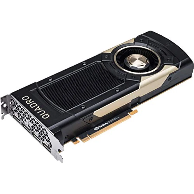 HP NVIDIA Quadro GV100 32GB HBM2 PCIe 3.0 x16-4x DisplayPort Grafikkarte für Workstation Z4 G4 (1000 Watt, 750 Watt) Z8 G4, Professionelle High-End Grafiklösung – Bild 1