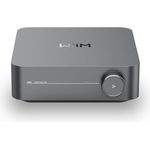 WiiM Amp Pro: Multiroom-Streaming-Verstärker | Kompatibel mit Google Cast, Alexa | HDMI, Sprachsteuerung | Streaming von Spotify, Amazon Music, Tidal & mehr - Dark Gray