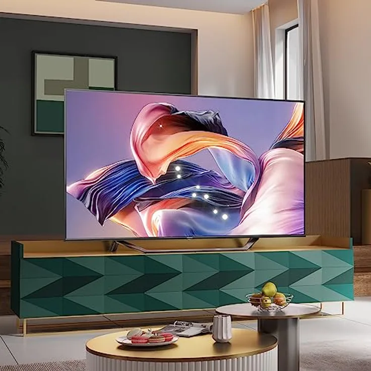 Hisense 50A7KQ (50", QLED, UHD, 2023), TV, Schwarz