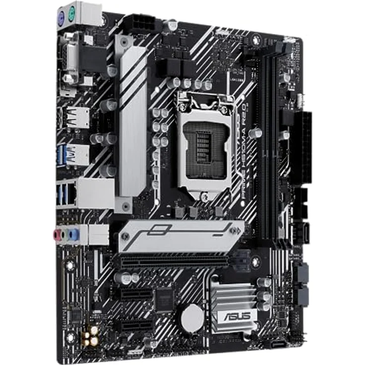 ASUS Prime H510M-A R2.0 Mainboard Sockel Intel LGA1200 (Intel H470 Chipsatz, mATX, DDR4, USB 3.2 Gen 1, M.2, 1Gb Ethernet, Aura Sync) – Bild 4