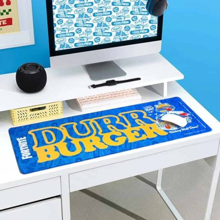 Paladone Products Paladone Desk Mat Fortnite, Gaming Mausmatte mit eindrucksvollem Fortnite-Design – Bild 3