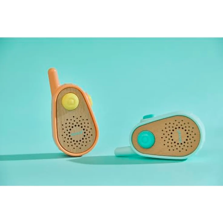 Janod Walkie Talkie Spielzeug - Happy Garden - Funkgerät mit 300 Meter Reichweite, wiederaufladbar für Kinder ab 3 Jahren – Bild 9