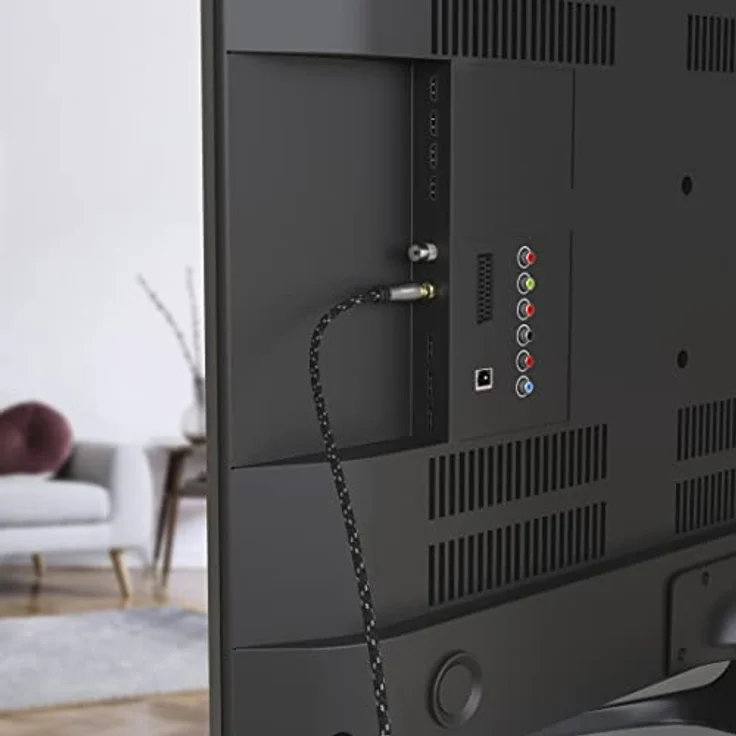 Hama Antennenkabel 1,5 m, F-Stecker auf F-Stecker, schwarz-grau, Versandkostenfrei – Bild 7