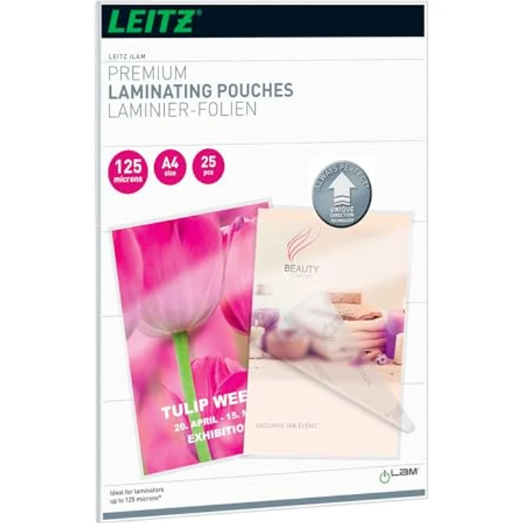 LEITZ iLAM UDT Laminiergerät 7482, einfache Handhabung mit Unique Direction Technology, glänzende Oberfläche für verbesserte Farbwiedergabe – Bild 1