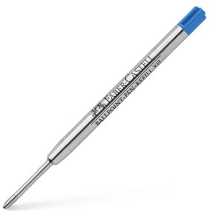 Faber-Castell Kugelschreiberminen 148746, Metallgroßraummine, Stärke XB, blau