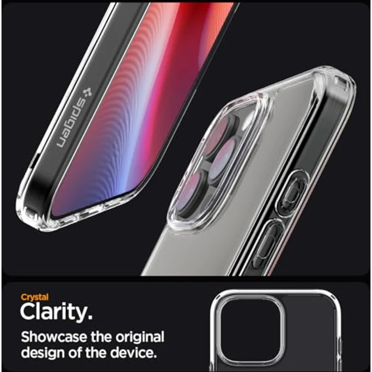 Spigen für iPhone 16 Pro Max Hülle [Anti-Yellowing] Ultra Hybrid Case -Crystal Clear – Bild 4