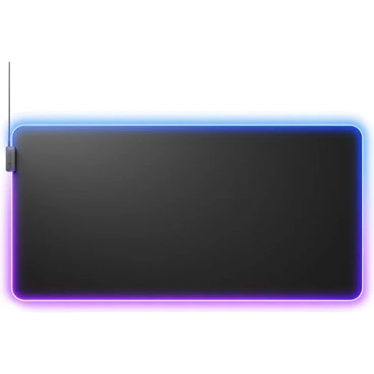 Glorious Mouse Pad 2 GLED XXL, RGB Gaming-Mauspad mit InfiniGlow Randbeleuchtung, Schwarz – Bild 2